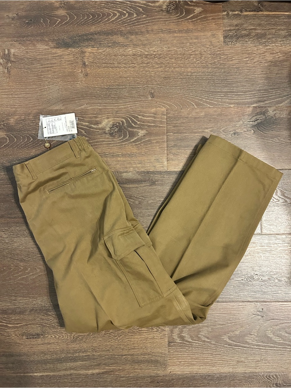 NWT Beretta Men's Cargo Pants in Khaki - Classic Workwear Style
